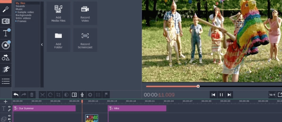 video editing software for amateurs