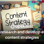 How to research and develop effective content strategies